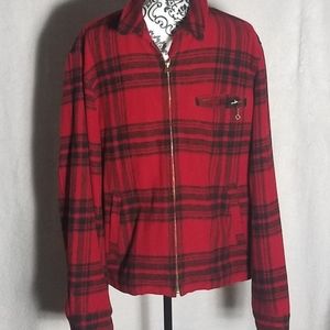 Anerican Living Plaid men's jacket. size Large.